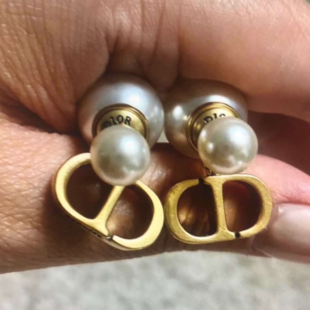 Dior Gold Earrings